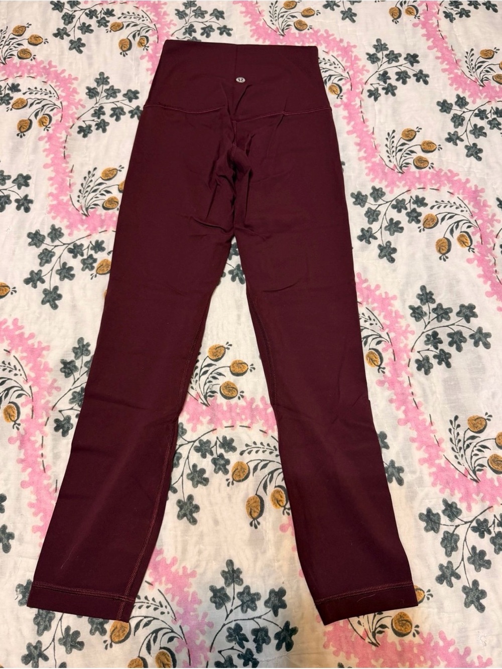 lululemon athletica Women's Maroon High-Rise Leggings